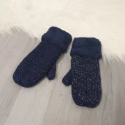 ROKAVICE 58259 TEMNO MODRE S SREBRNO - slika 2