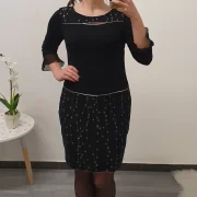 TUNIKA NADUTELA ČRNA - slika 2