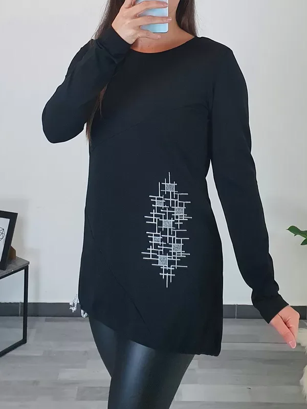 TUNIKA ZARA ČRNA