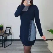 TUNIKA INAJA TEMNO MODRA