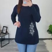 TUNIKA ZARA TEMNO MODRA - slika 2