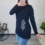 TUNIKA ZARA TEMNO MODRA