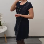 TUNIKA TANJA TEMNO MODRA - slika 3