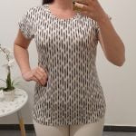 MAJICA VZOREC BEŽ