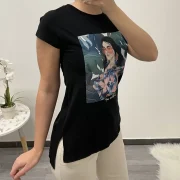 MAJICA OBRAZ ČRNA