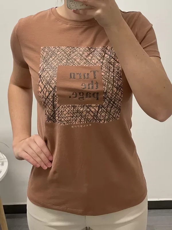 MAJICA TISK KAPUČINO