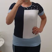 MAJICA DANAJA SVETLO MODRA - slika 2