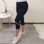 PAJKICE KLEA 3/4 TEMNO MODRA-BELA