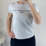 MAJICA LEANNA ČRTASTA