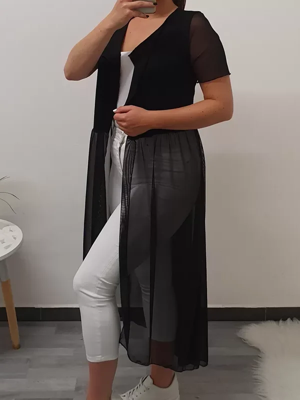 PLAŠČ LIVIJA ČRN