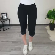 PAJKICE IRA 3/4 ČRNE - slika 2