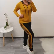 HLAČE EDITA RUMENA - slika 2