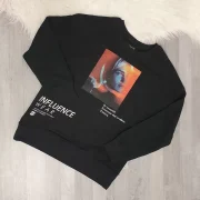 OVERESIZE PULOVER FU003 ČRN