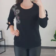 MAJICA KONGO ČRNA - slika 2