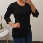 MAJICA MAGDA ČRNA