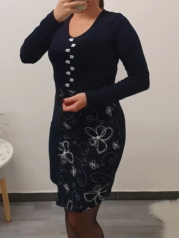 TUNIKA RIMA TEMNO MODRA