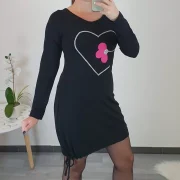 TUNIKA MONJA ČRNA - slika 2