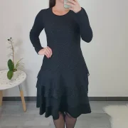 OBLEKA SUZI ČRNE PIKE - slika 2