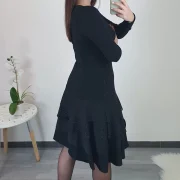 OBLEKA SUZI ČRNE PIKE - slika 5