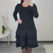 OBLEKA SUZI ČRNA - slika 3