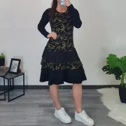 OBLEKA SUZI ZLATA - slika 3