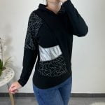 PULOVER SABRINA SREBRN