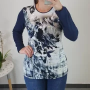 MAJICA 11932 MODRA - slika 2