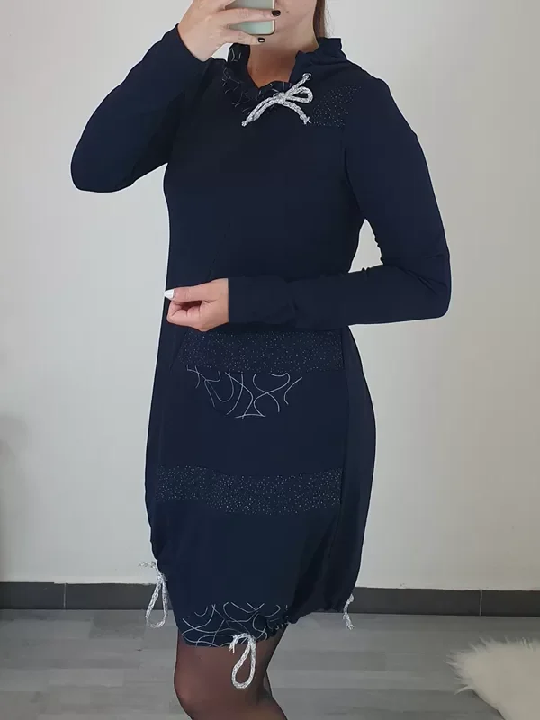 TUNIKA MIHAELA TEMNO MODRA