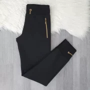 HLAČE ALVA ZLATA - slika 3