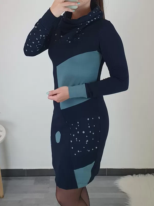 TUNIKA BERNARDA TEMNO MODRA