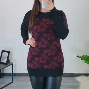 MAJICA KIRA BORDO - slika 2