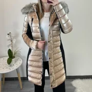 PLAŠČ OB218007 ZLATA