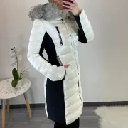 PLAŠČ OB218007 BELA - slika 3