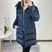 PLAŠČ MB8663 TEMNO MODRA