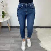 JEANS HLAČE H-1176 - slika 2