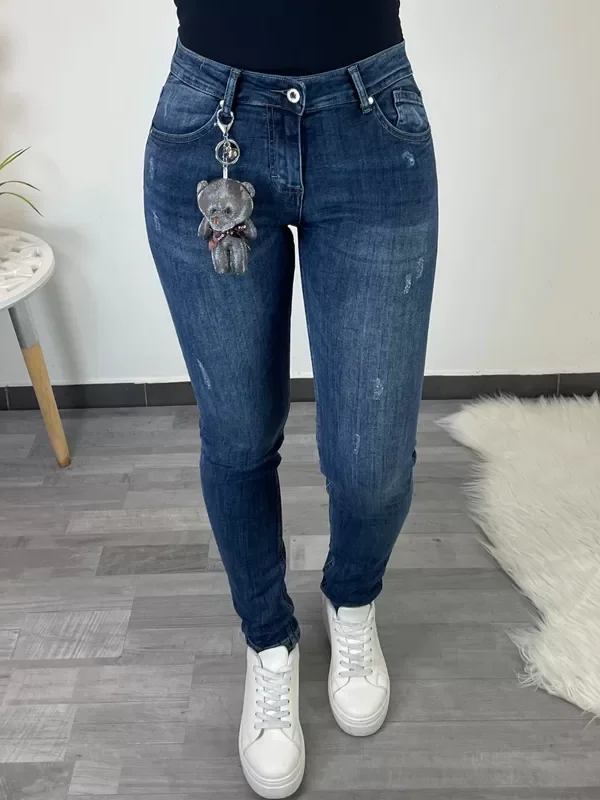 JEANS HLAČE HS-3513