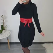 TUNIKA BLAŽKA ČRNO RDEČA