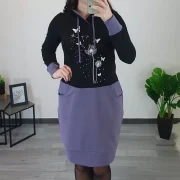 OBLEKA LARA VIJOLA - slika 2
