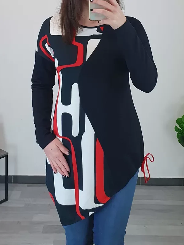 TUNIKA TAIS TEMNO MODRA