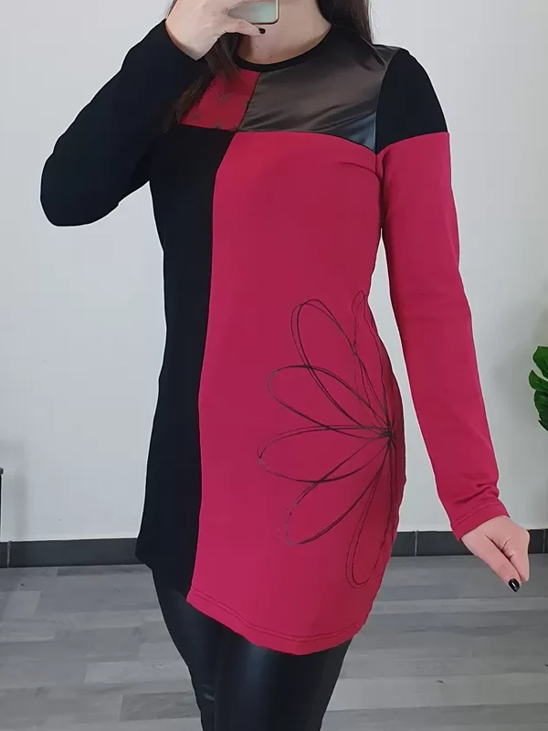 TUNIKA ROSA TEMNO ROZA