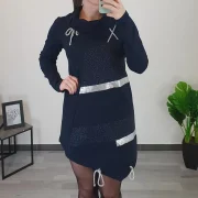TUNIKA ROSI TEMNO MODRA - slika 2