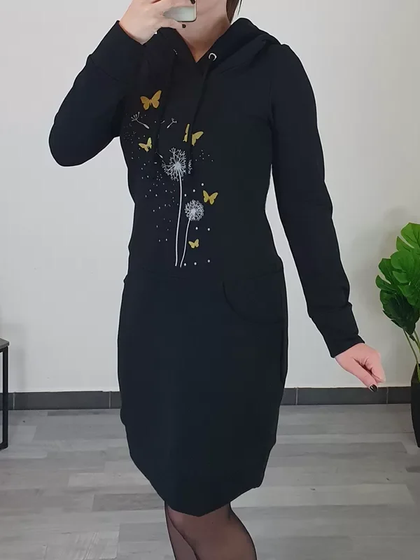 OBLEKA LARA ČRNA
