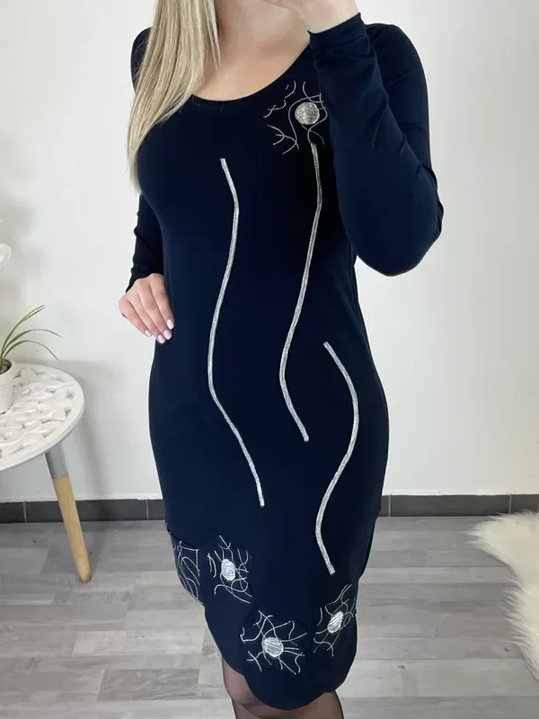 TUNIKA AMELY TEMNO MODRA
