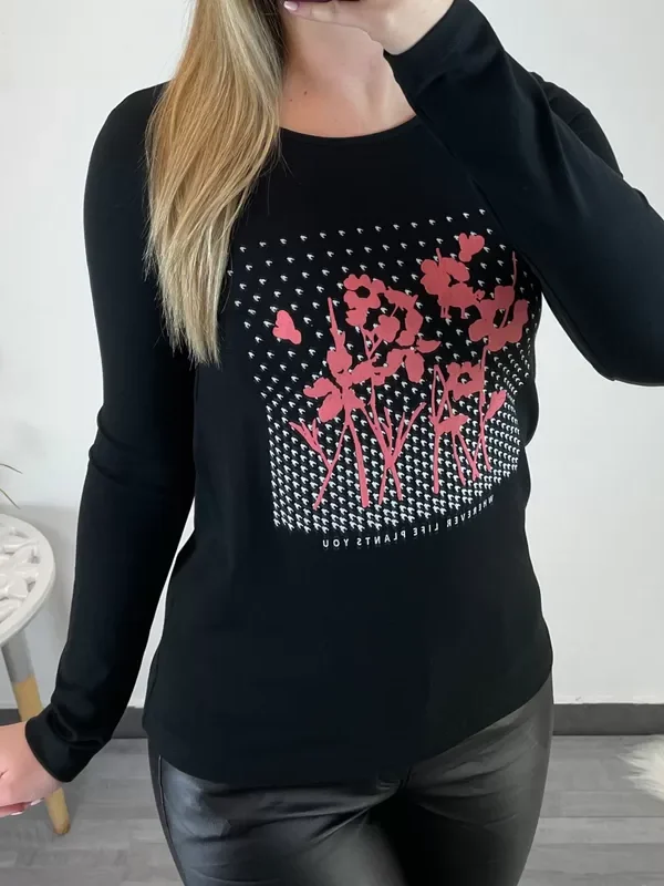 MAJICA BELISA ČRNA