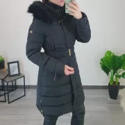 PLAŠČ 1213 ČRNA - slika 4