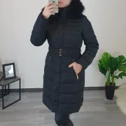 PLAŠČ 1213 ČRNA - slika 2