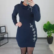 TUNIKA KRISTINA TEMNO MODRA - slika 2