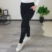 HLAČE BONY ČRNA