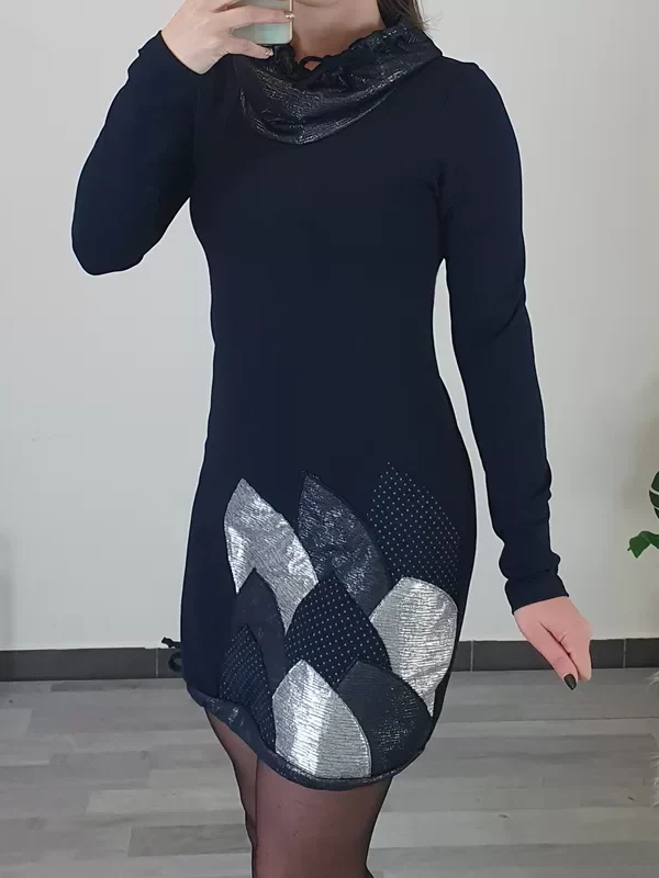 TUNIKA SANJA TEMNO MODRA