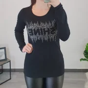 MAJICA LIDIJA SREBRNA - slika 2